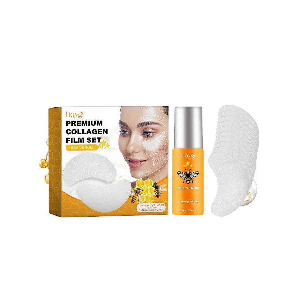 Bee Venom Soluble Collagen Water-soluble Eye Mask Set Moisturizing and Firming Eye Mask
