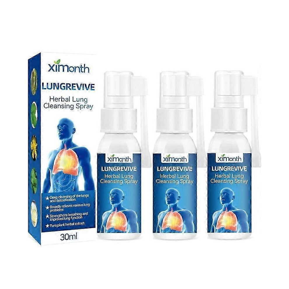 3pcs Ximonth body care spray relieves physical discomfort; nasal breathing is blocked; cough care spray