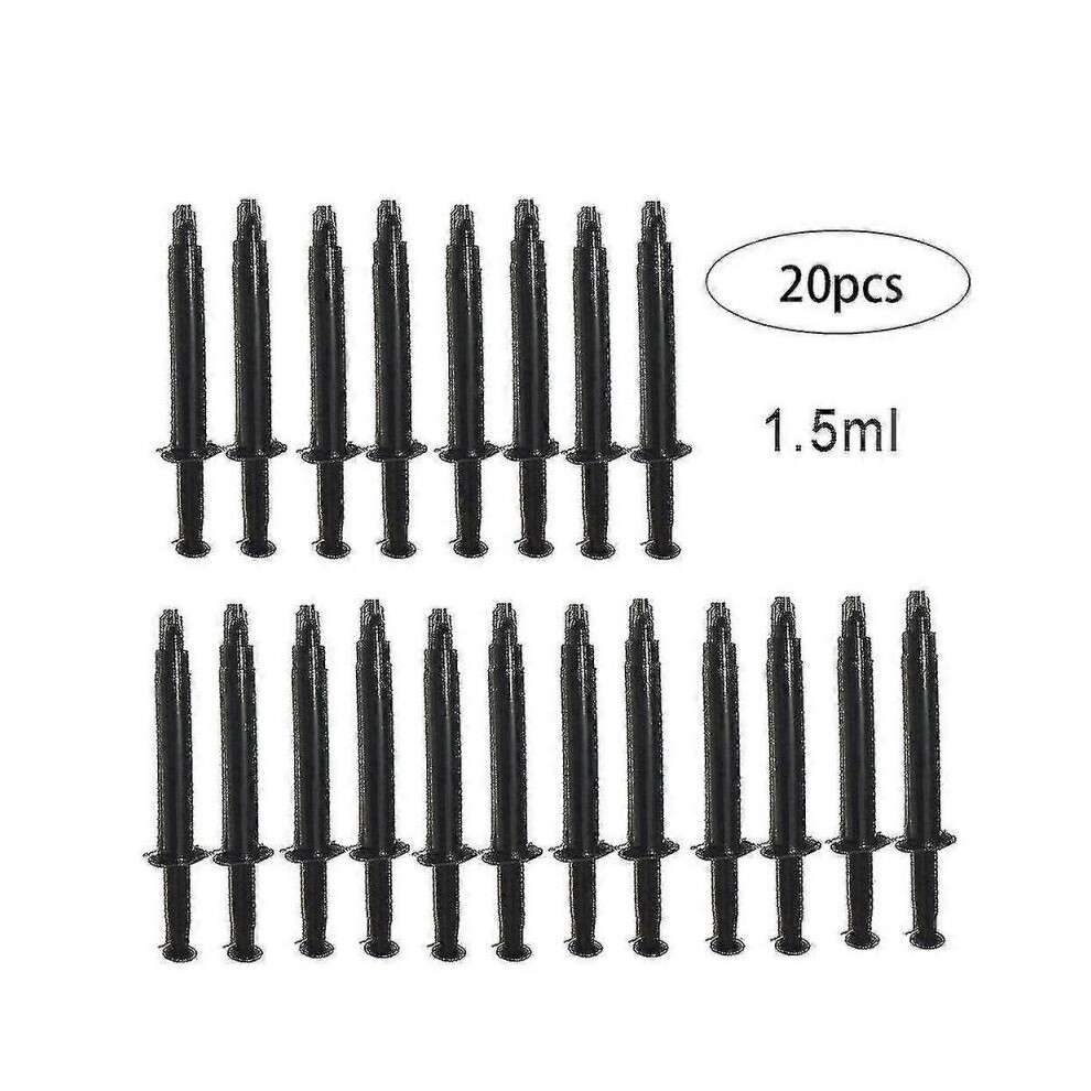 (20 pcs 1.5ml) 20 Pieces Professional Teeth Whitening Gum Protector Gel Dental Gum Protector Refill Pen Clinic Gingival Barrier Dental Gum Dam