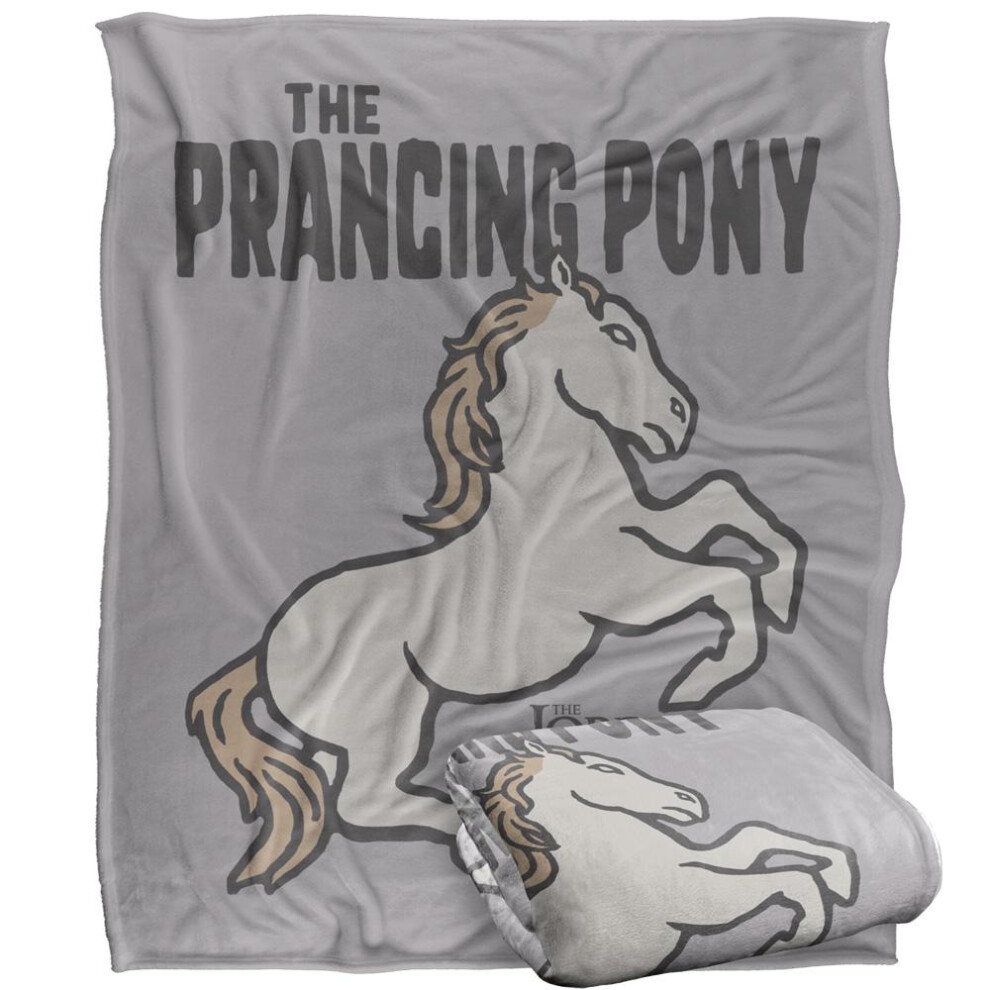 Lord Of The Rings Prancing Pony Blanket