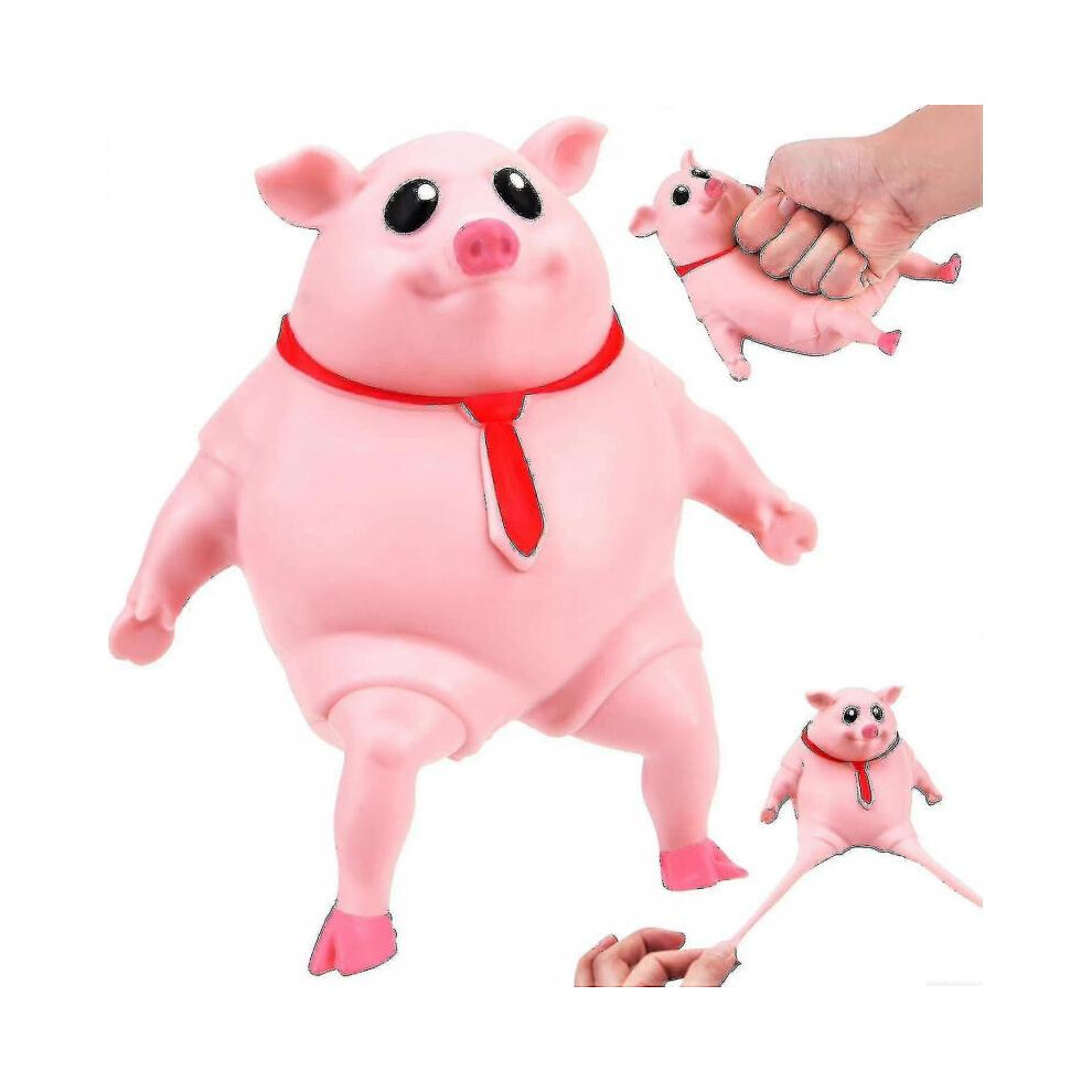 Pig Squeeze Ball Toys, Anti-stress Pig Squeeze Ball Toy, Pink Pig Fun Sensory Squeeze Toys