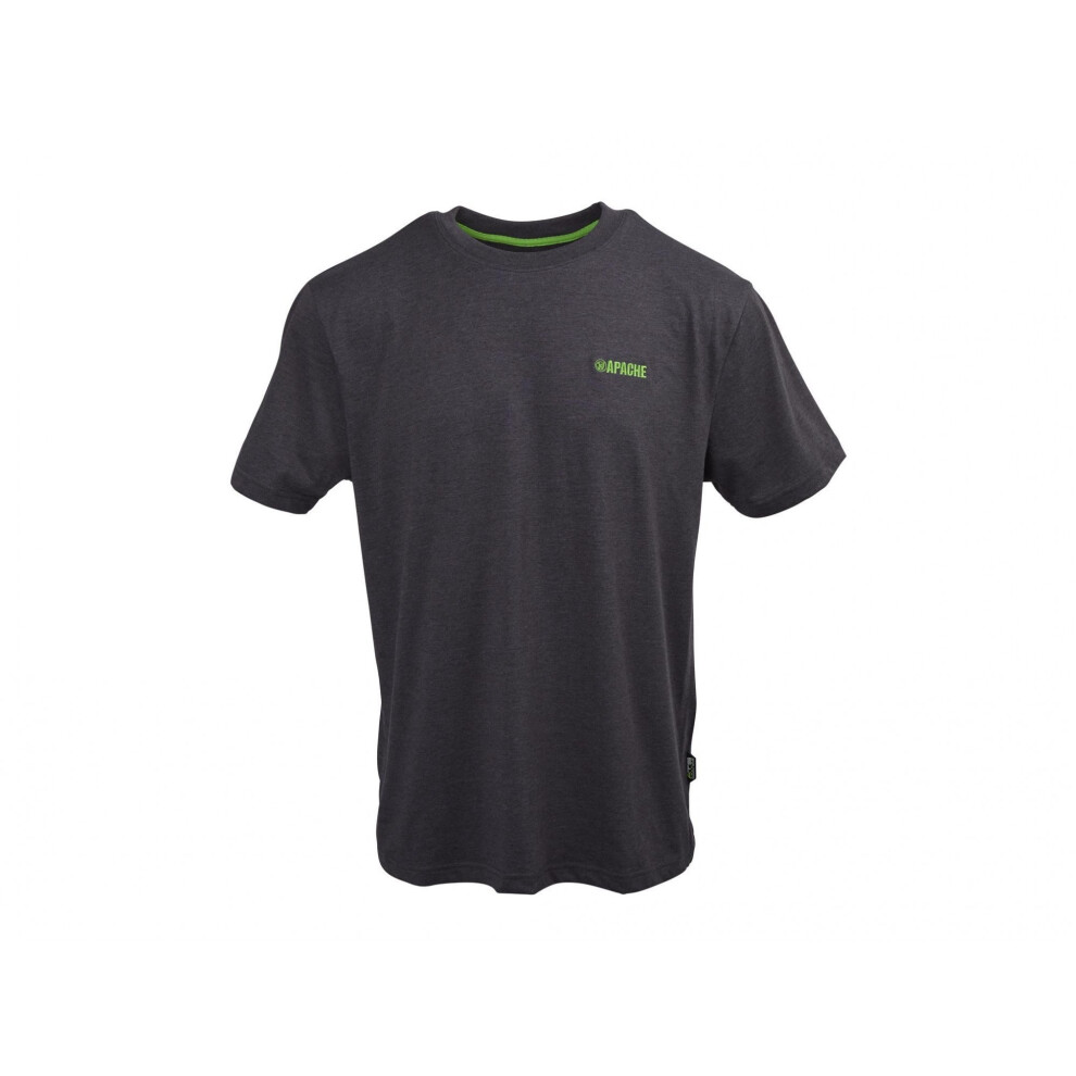 Apache Men's Grey,Multicoloured (Xl (44/46In), Multi Colour) Vancouver Charcoal Grey T-Shirt