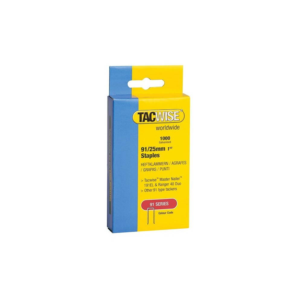 Tacwise 91 Series Staples