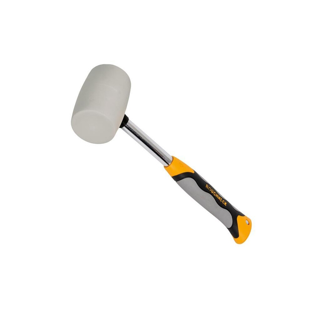 Roughneck White Rubber Mallet, Non-marking