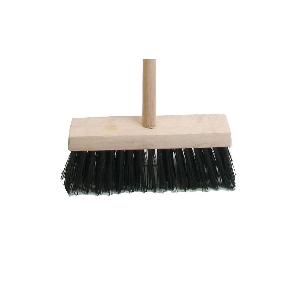 Faithfull Broom Pvc 325mm (13in) Head Complete With Handle