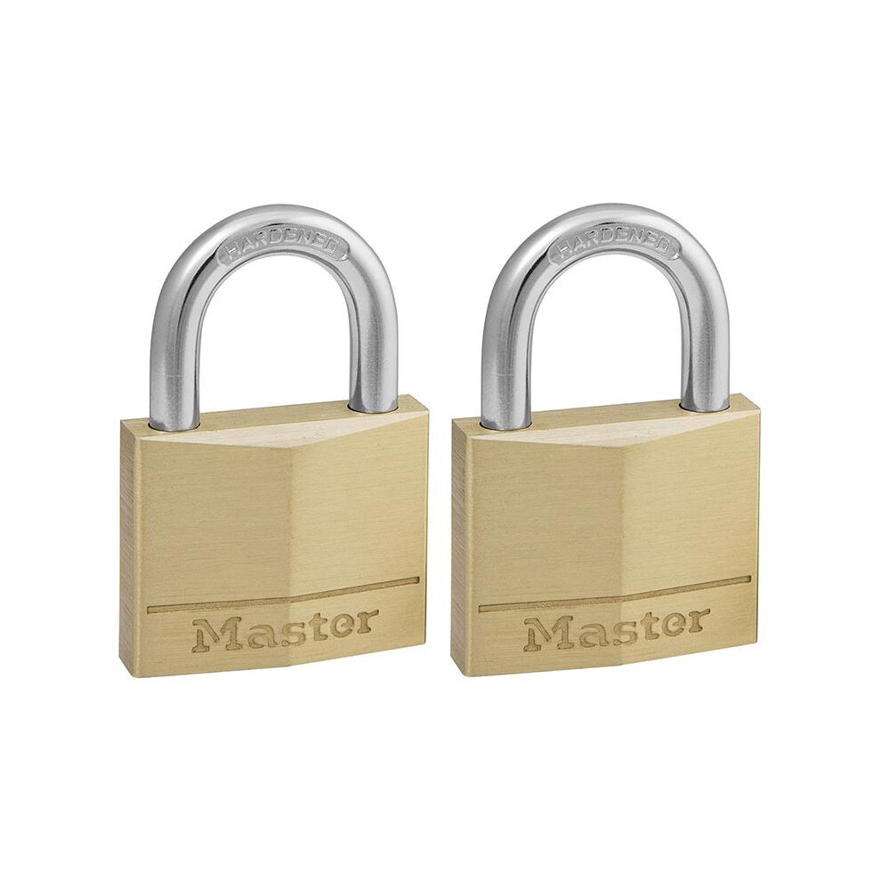 Master Lock Solid Brass Padlocks Double Lever