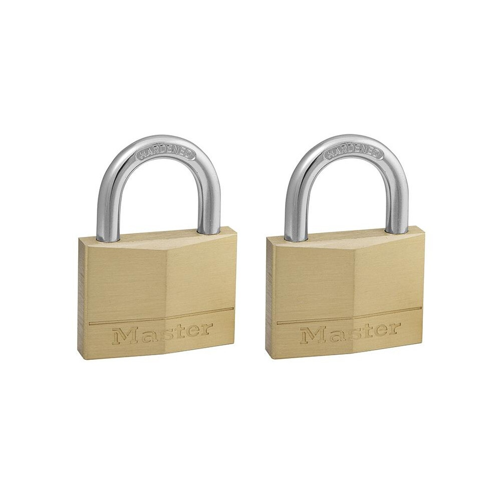 Master Lock Solid Brass Padlocks Double Lever
