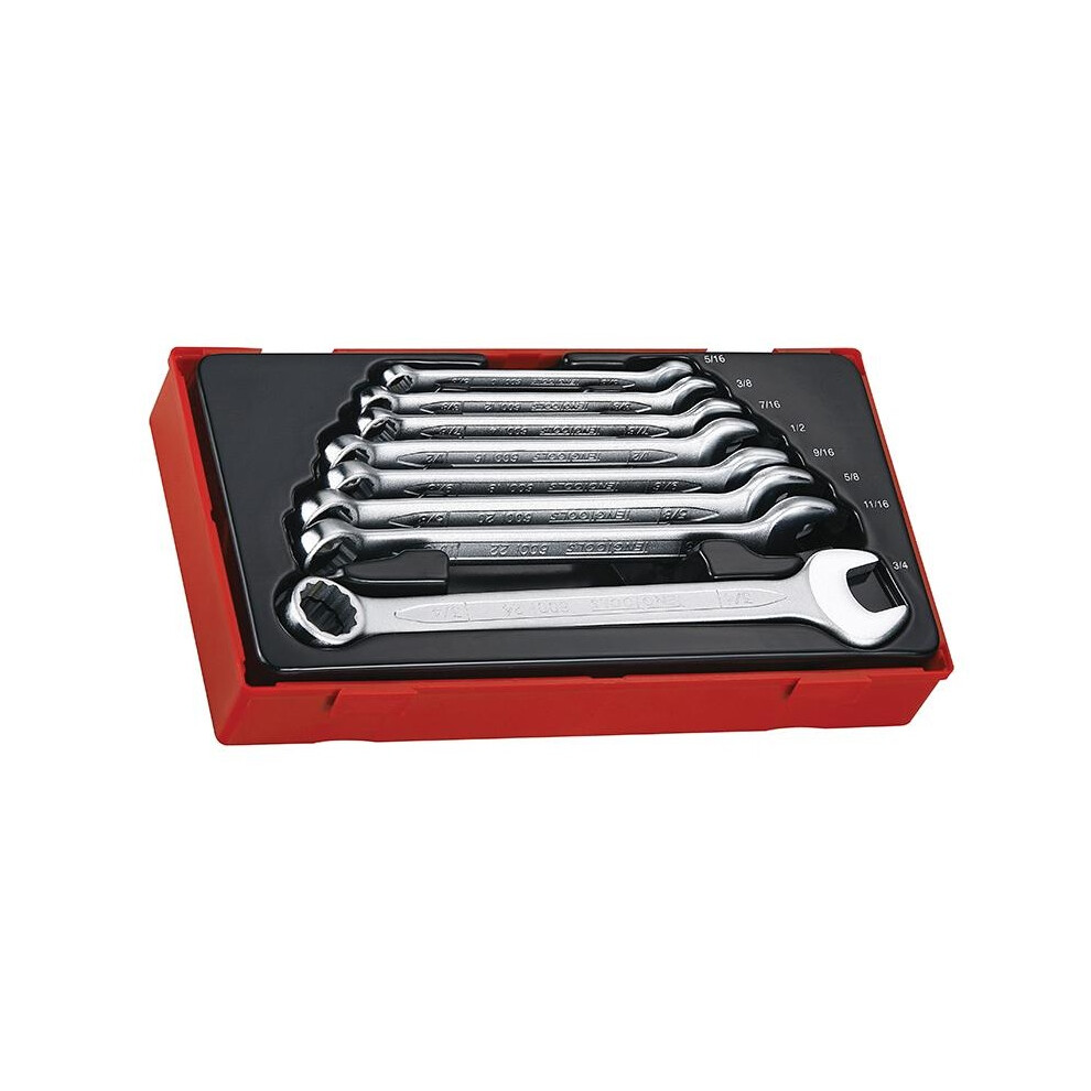 Teng Tt3592 A/f Combination Spanner Set, 8 Piece