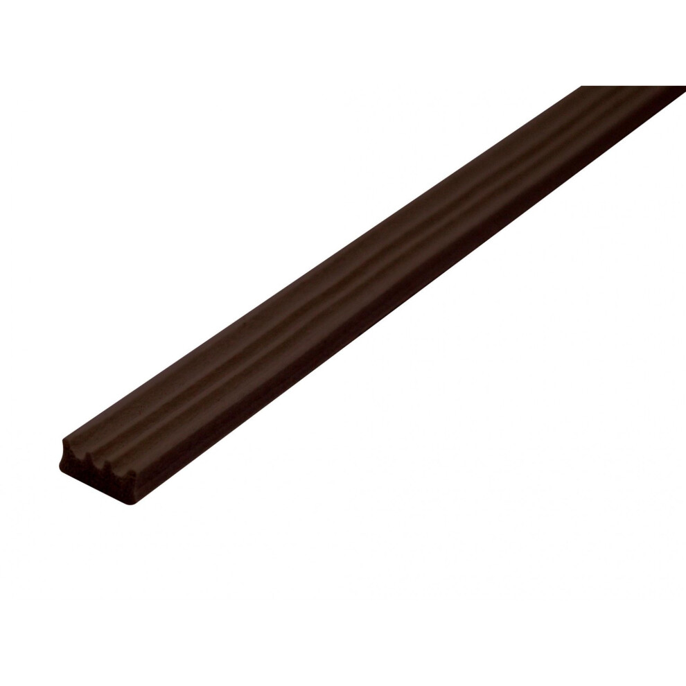 (9mm x 3.5mm, Brown) Faithfull Epdm Draught Excluder, W Profile-image-OPC-PGZC9J9-NEW