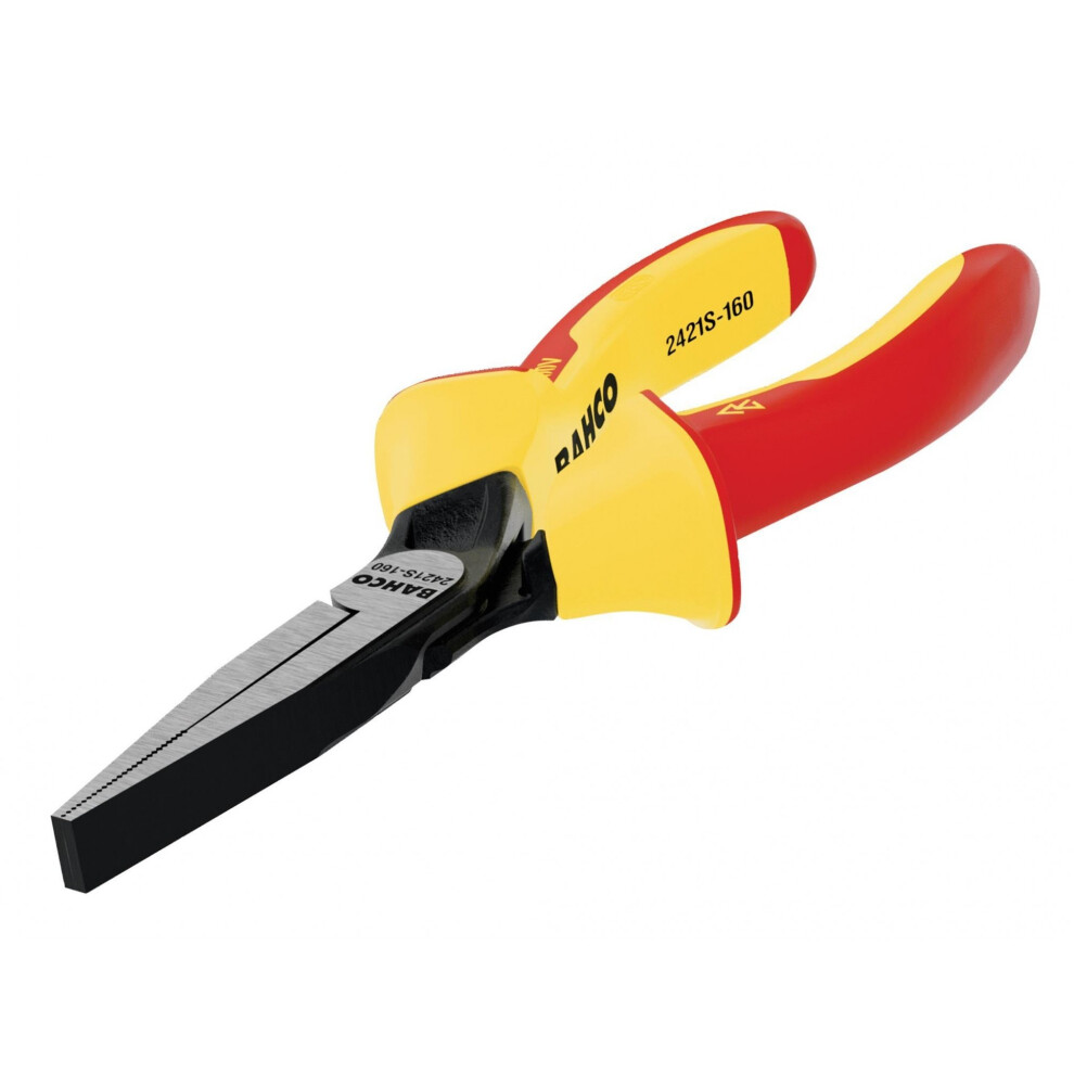 Bahco Ergo Insulated Flat Nose Pliers