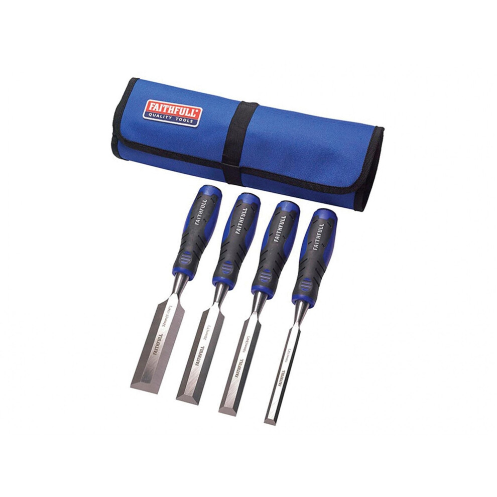 New Faithfull Soft Grip Bevel Edge Chisel