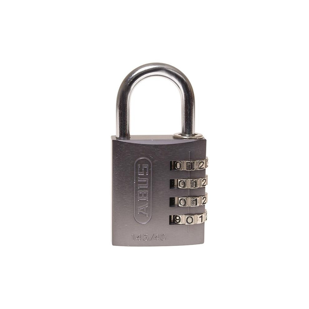 (40 mm, Titanium) Abus Mechanical 145 Series Aluminium Combination Padlock-image-OPC-PGZC9RS-NEW