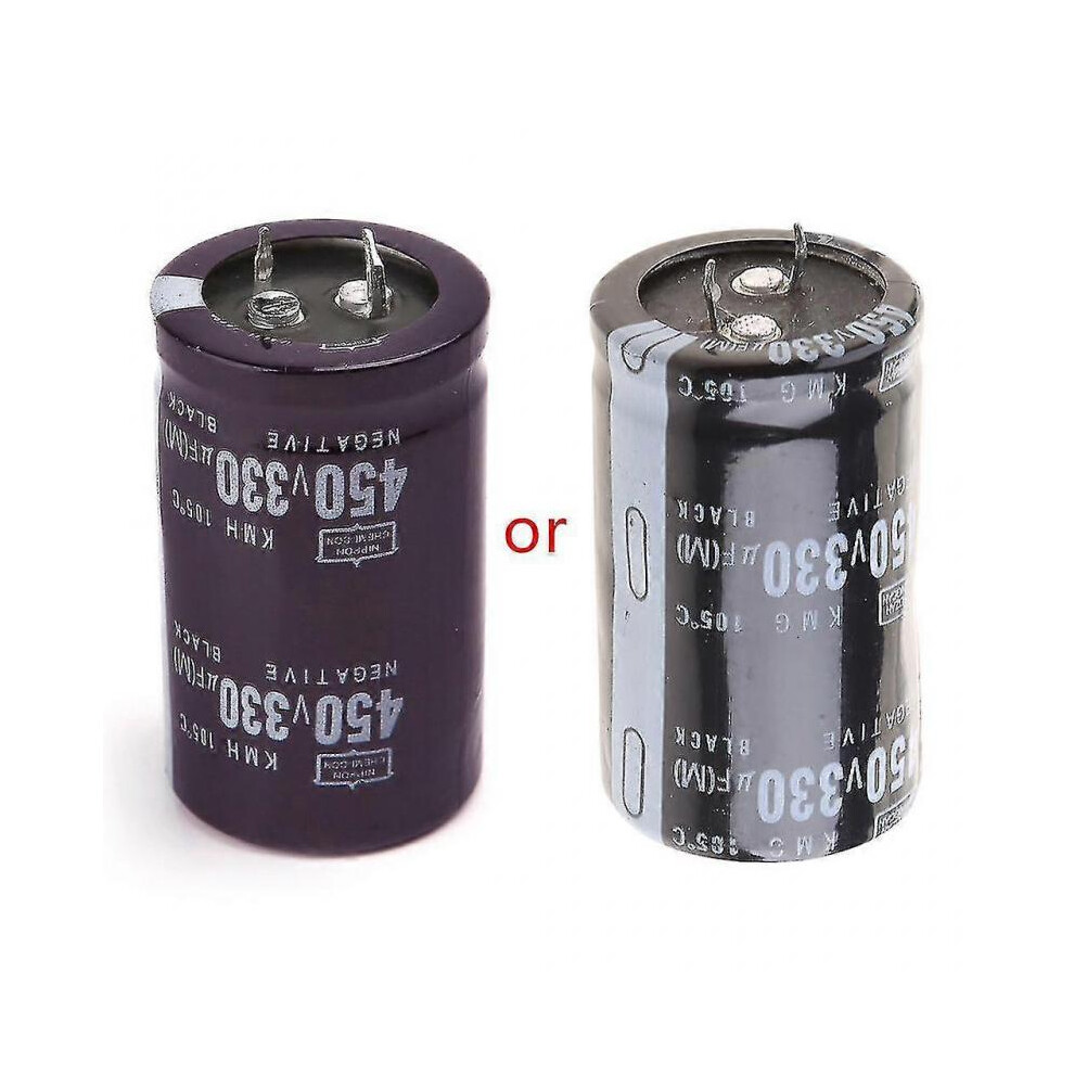 Electric Welder 450v 330uf Aluminum Electrolytic Capacitor Volume 30x50 Hard Foo