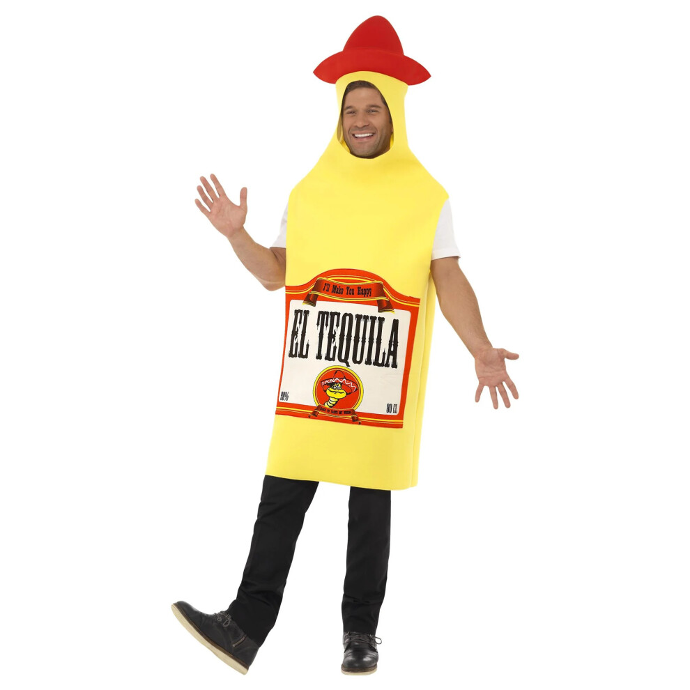 Smiffy's Unisex Adult Tequila Bottle Costume