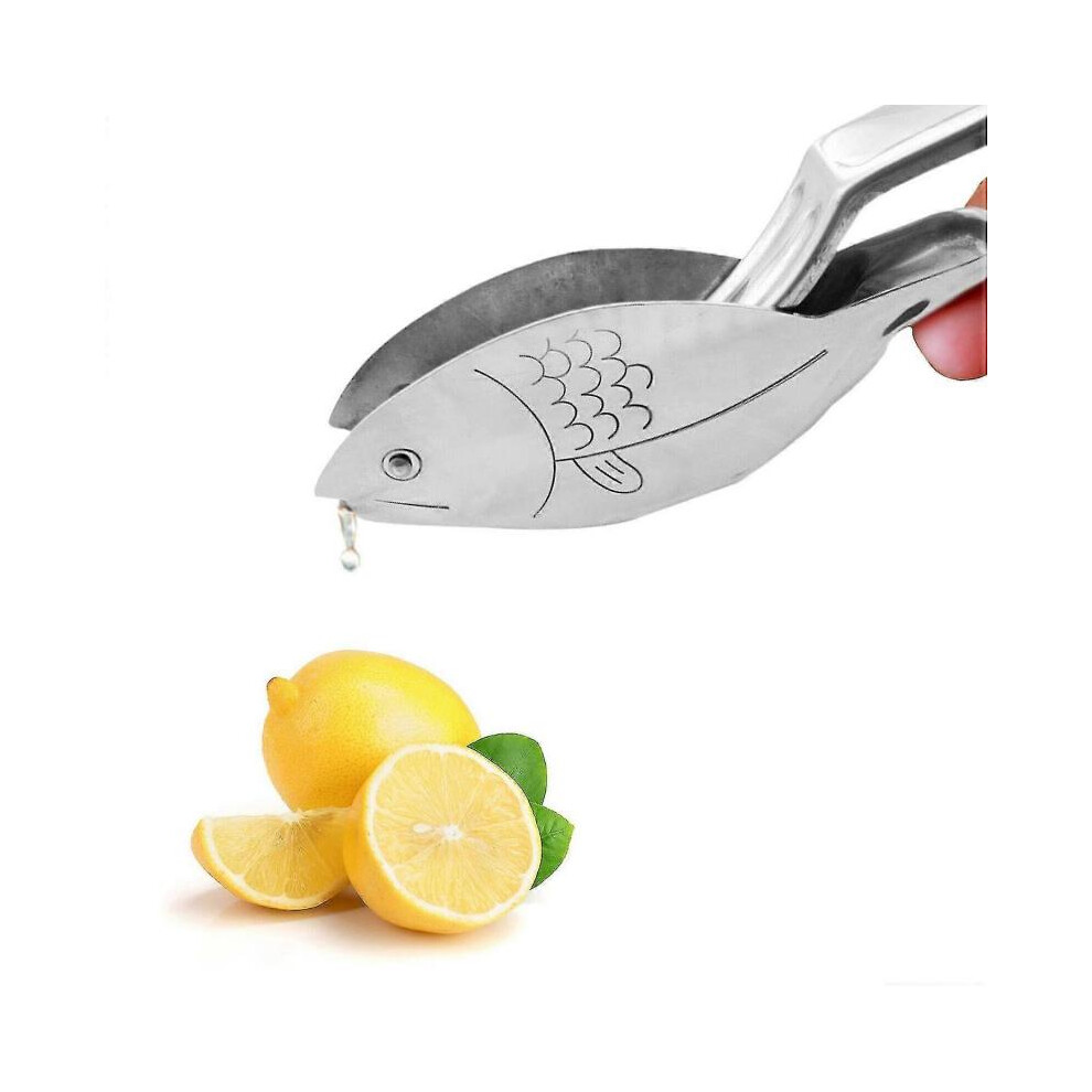 Lemon Juicer Citrus Squeezer Stainless Steel Shape Hand Fruit Press