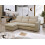Snugg Furniture (Left Hand Corner, Beige) Swans High Back corner Sofa 3