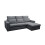 Snugg Furniture (Right Hand Corner, Grey) Swans High Back corner Sofa 3