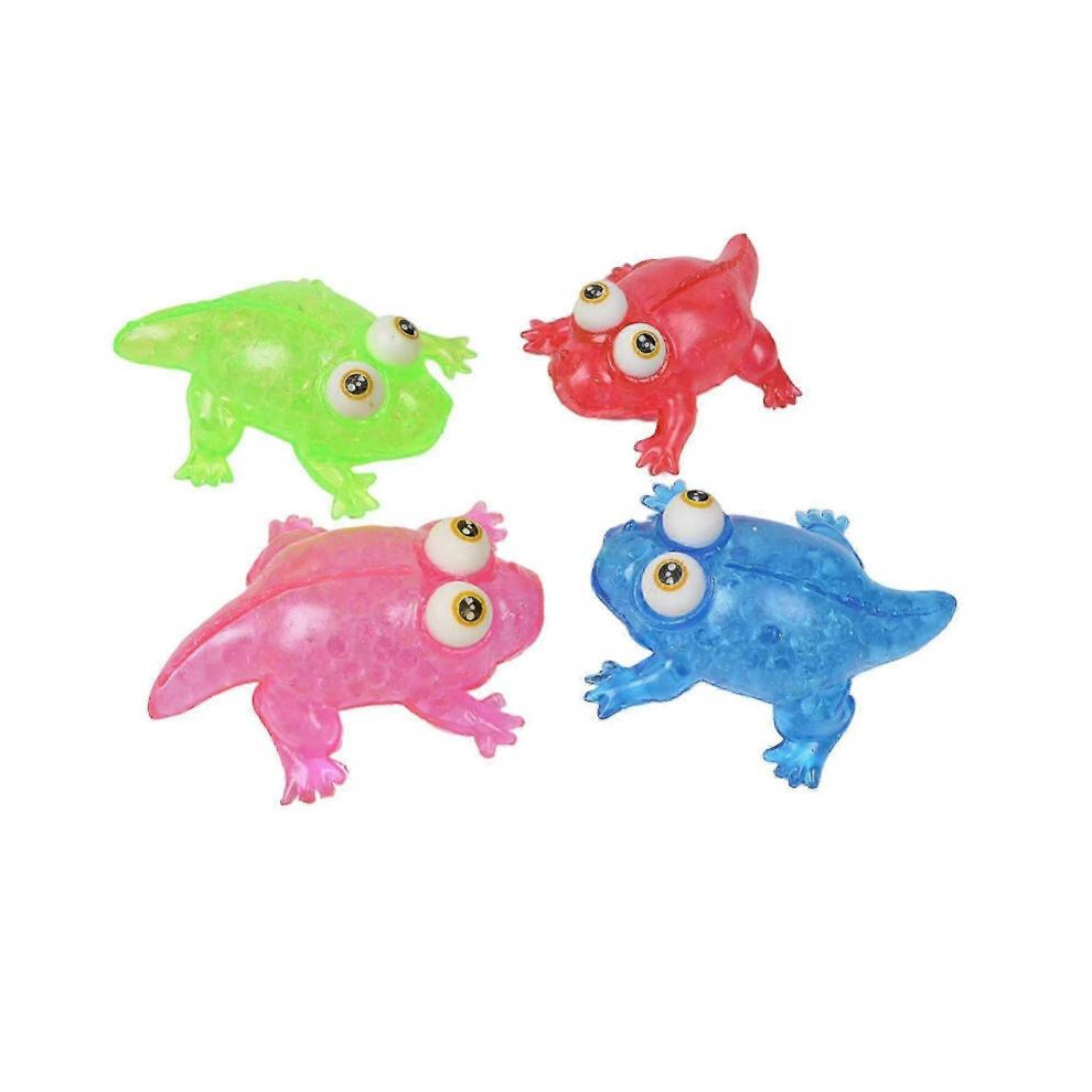 Squishes Squeeze Toy Big Eyes Crocodile Soft TPR Flexible Grape Ball Decompression Pinch Toy Animal Fidget Stress Relief Trick Toy Children Gift