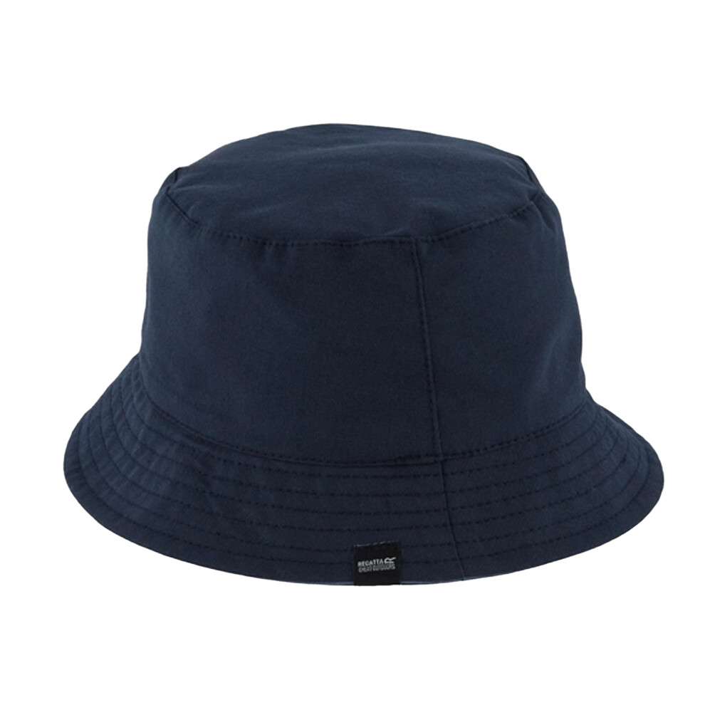 (S-M, Navy/Coronet Blue) Regatta Mens Camdyn Reversible Bucket Hat