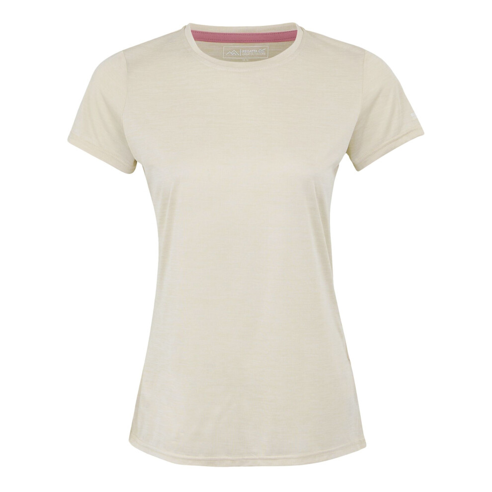 (18 UK, Light Vanilla) Regatta Womens/Ladies Josie Gibson Fingal Edition T-Shirt