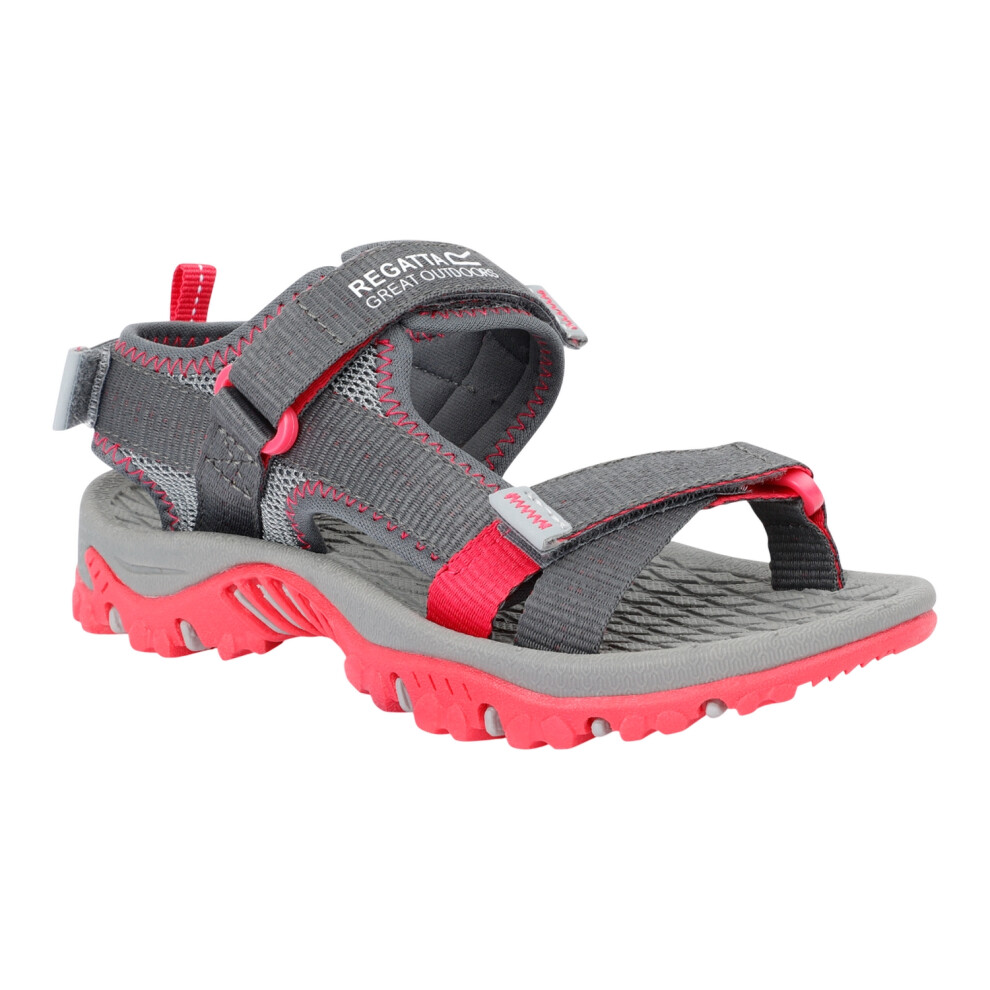 (11 UK Child, Granite/Pop Pink) Regatta Childrens/Kids Blaze Sandals