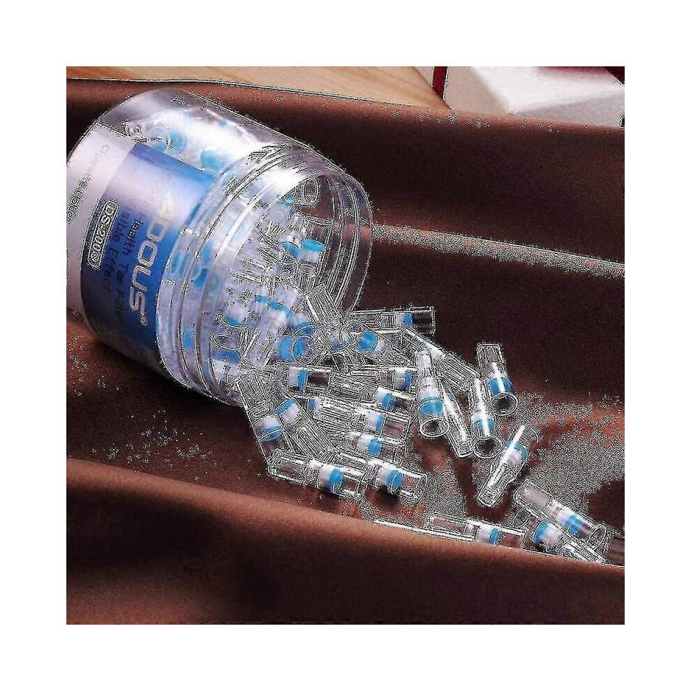100pcs Cigarette Holder,disposable Cigarette Filter Tobacco Smoking Reduce Tar Filtration Cleaner Holder,2 Boxes Sb[