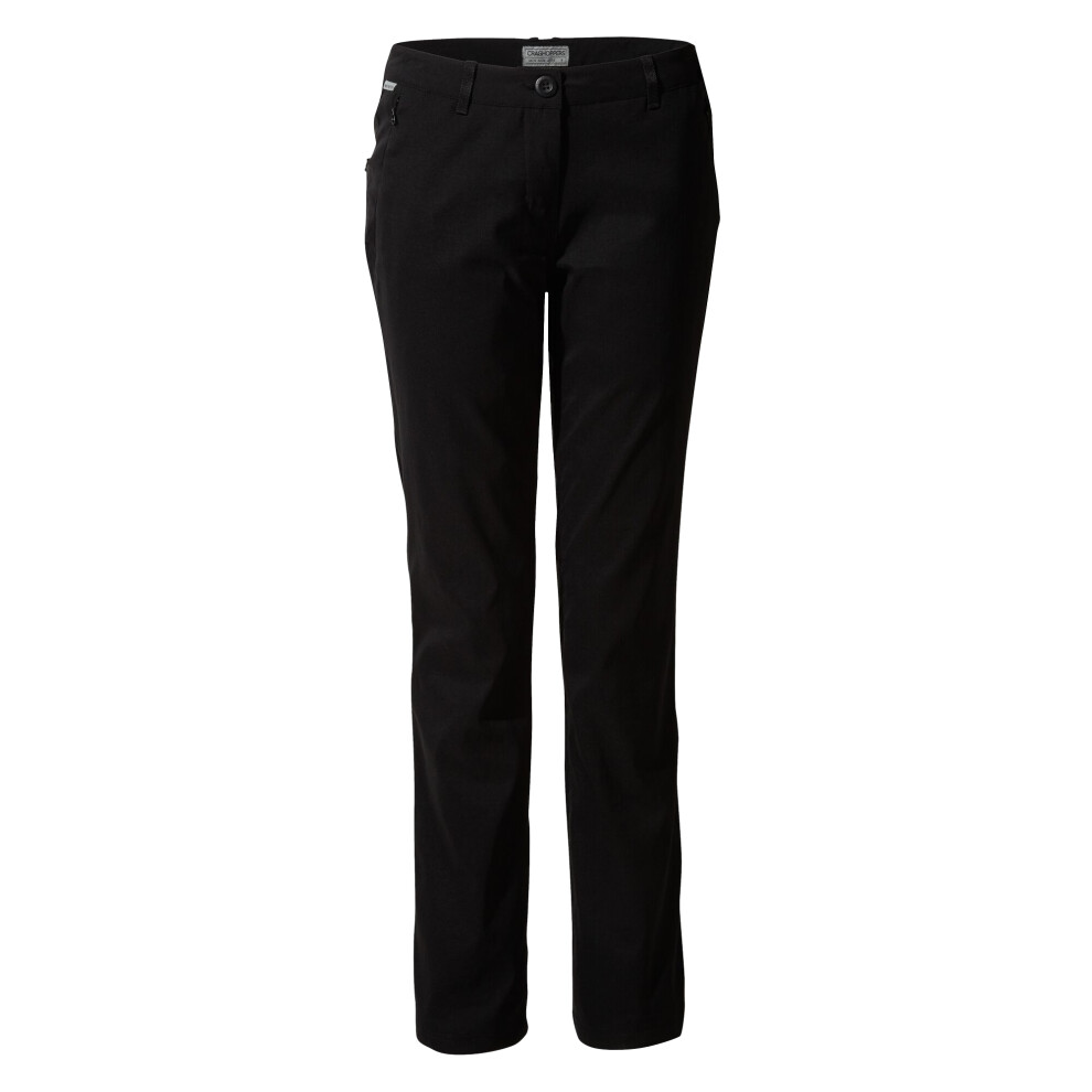(18 UK S, Black) Craghoppers Womens/Ladies Kiwi Pro II Lined Winter Trousers