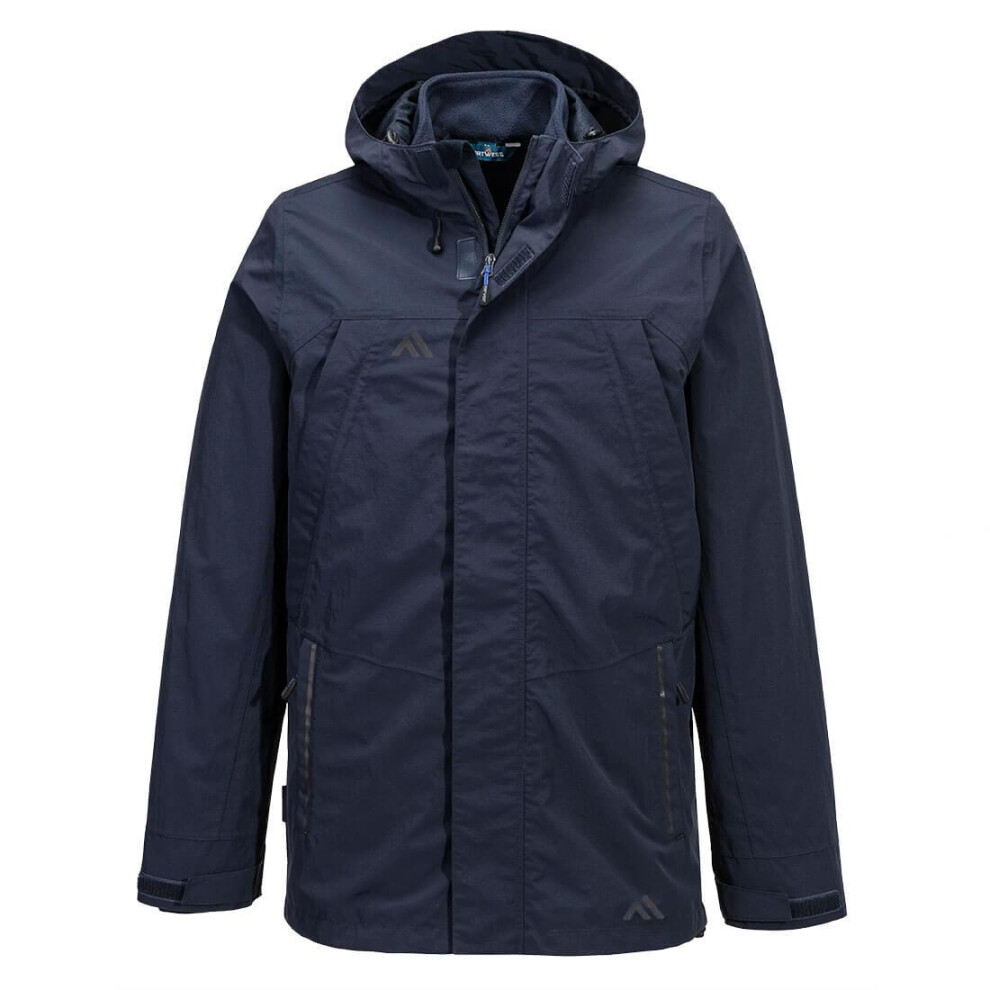 (L, Dark Navy) Portwest Unisex Adult KX3 3 in 1 Jacket