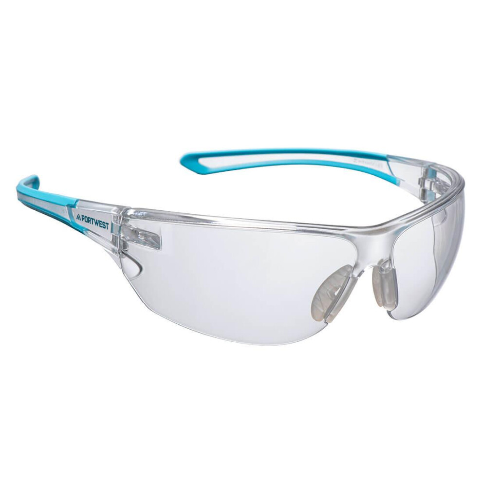 (One Size, Clear) Portwest Essential KN Safety Glasses