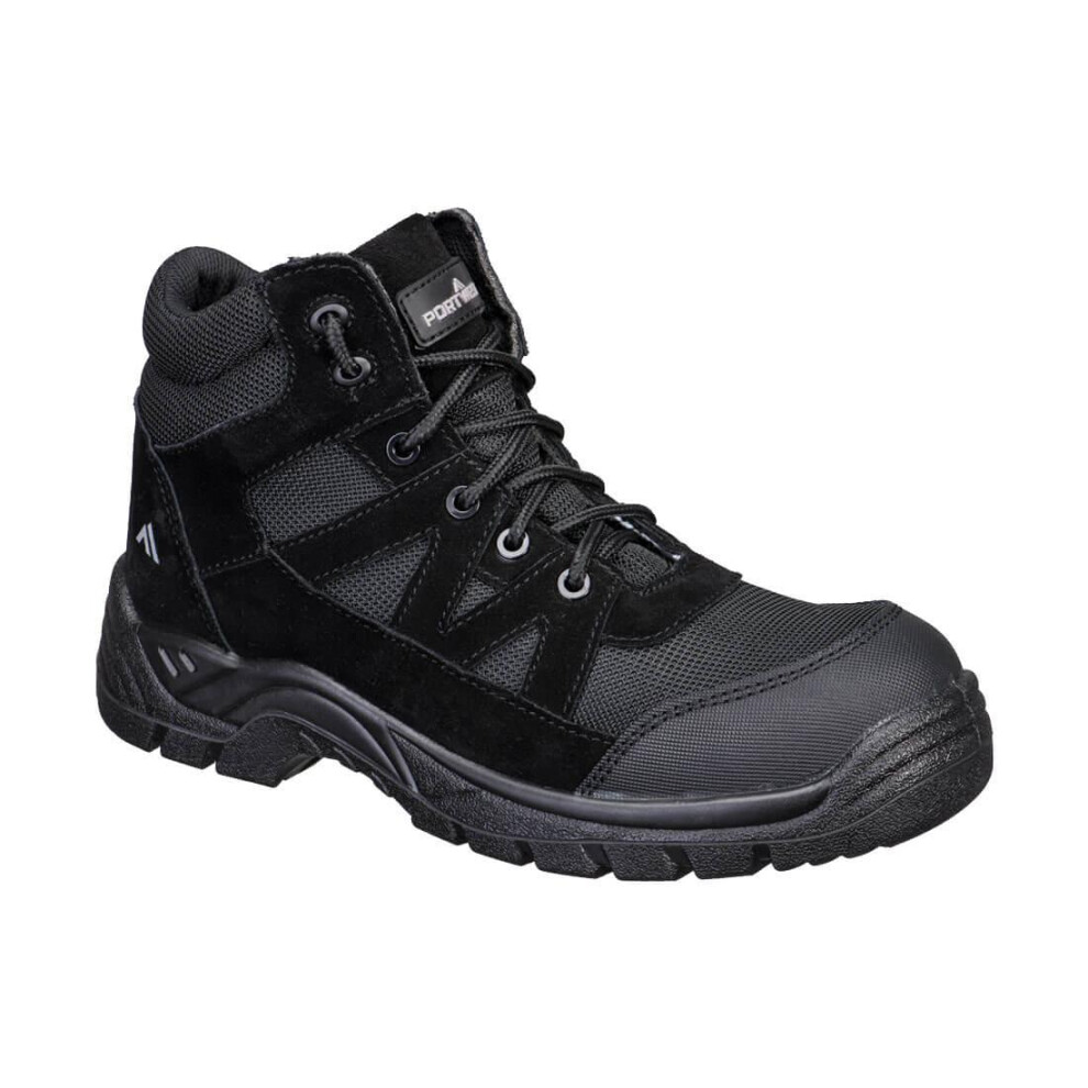(9 UK, Black) Portwest Mens Suede Ankle Boots
