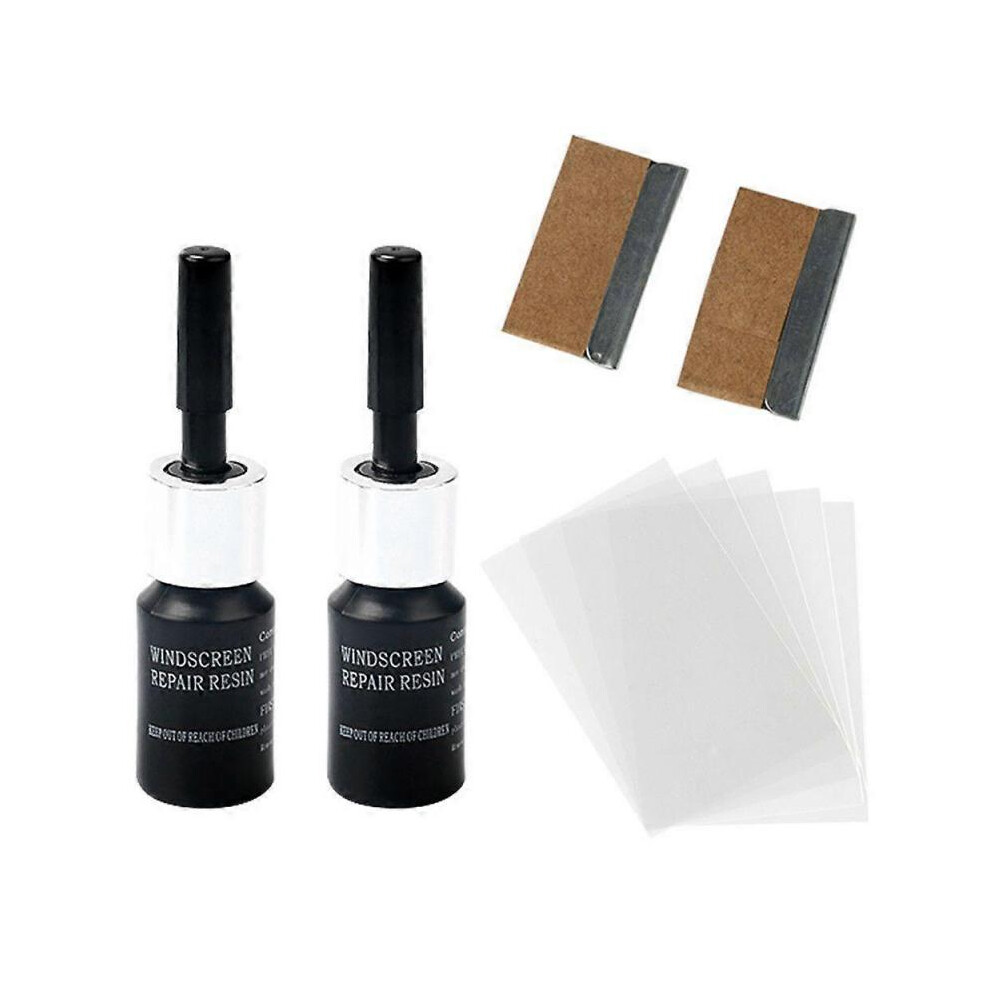 (color02) Cracked Glass Repair Kit Windshield Nano Repair Liquid DIY Car Window Phone Screen Repair Utensil Scratch Crack Restore