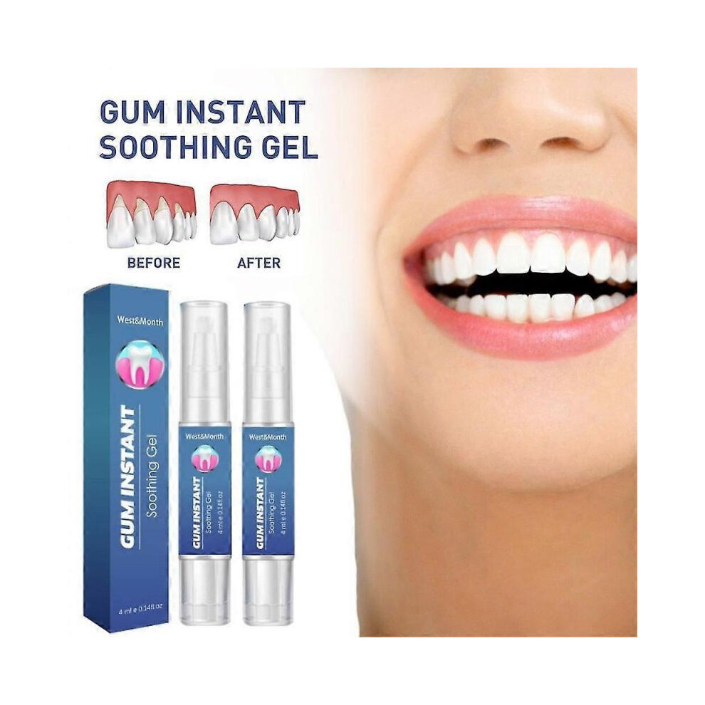 (2pcs) 1/2/3Pcs DentiZen Gum Therapy Gel, Gum Instant Soothing Gels, for Sensitive Teeth Pen