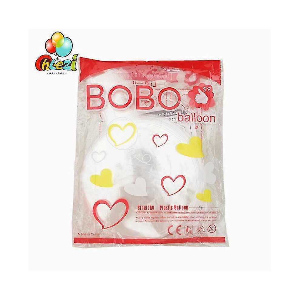 (24inch) 50pcs 11/18/20/24/30/36 Inch Bobo Balloon Transparent Inflatable Globos Wedding Birthday Party Decoration Kids Toys Baby Shower-image-OPC-PGZCRMP-NEW
