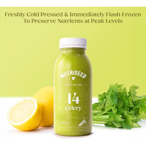 Nutriseed Celery Juice (6 x 250ml) - Cold Pressed Vegetable 1