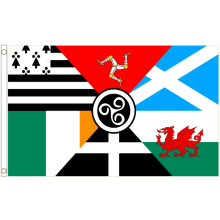 (3' x 2' - 90cm x 60cm) Celtic Nations Countries Polyester Flag