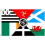 (3' x 2' - 90cm x 60cm) Celtic Nations Countries Polyester Flag 1
