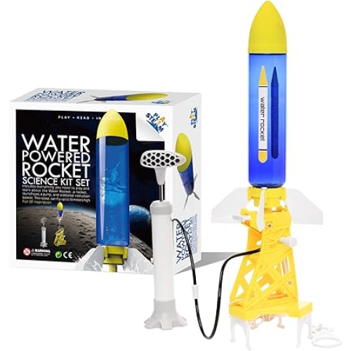 PLAYSTEM Water Rocket Launcher for Kids - DIY Science Stem 1