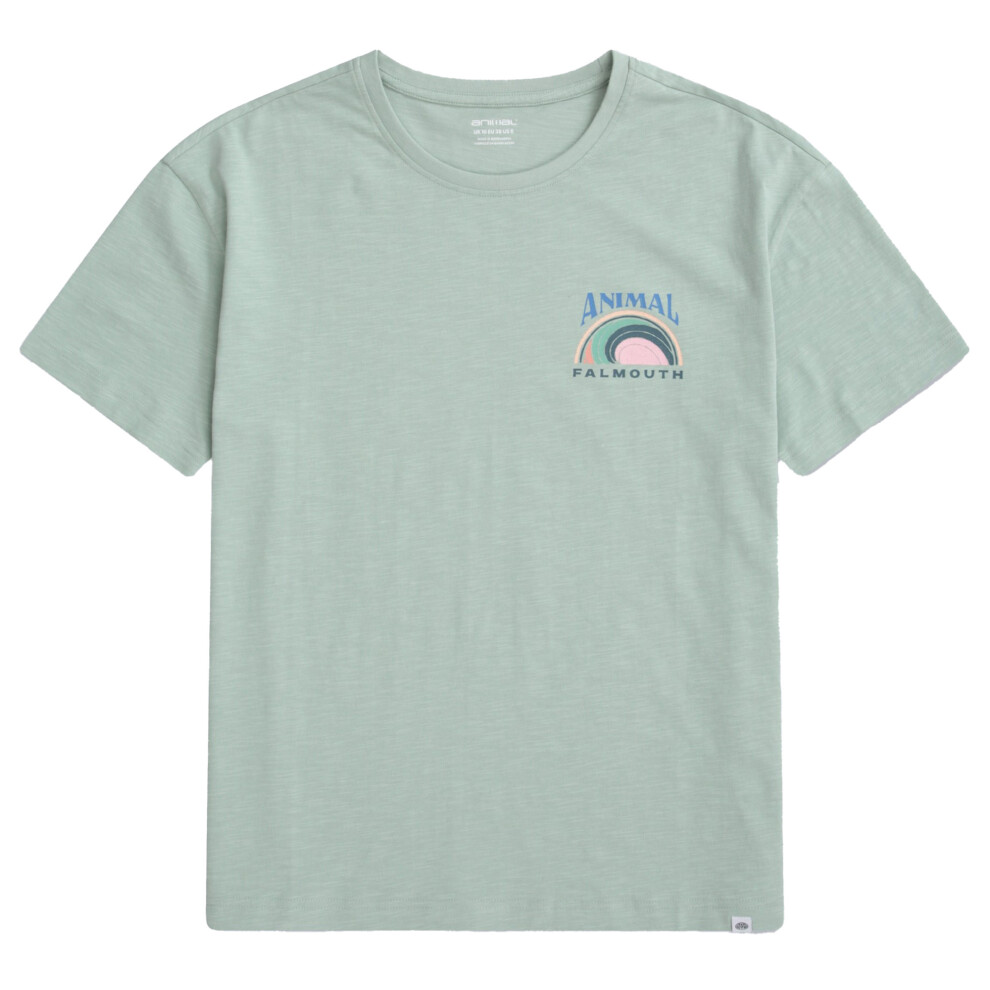 (8 UK, Green) Animal Womens/Ladies Leena Falmouth T-Shirt
