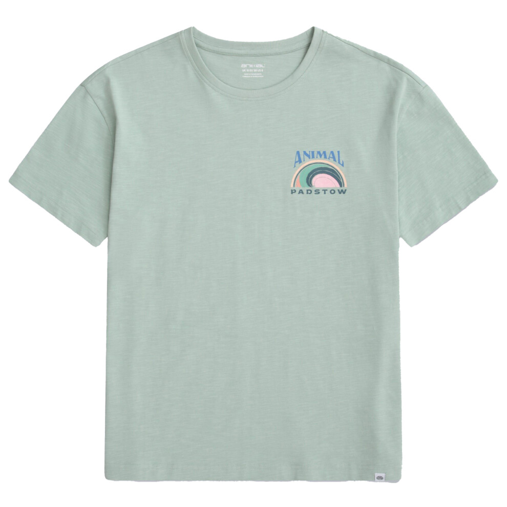(8 UK, Green) Animal Womens/Ladies Leena Padstow T-Shirt