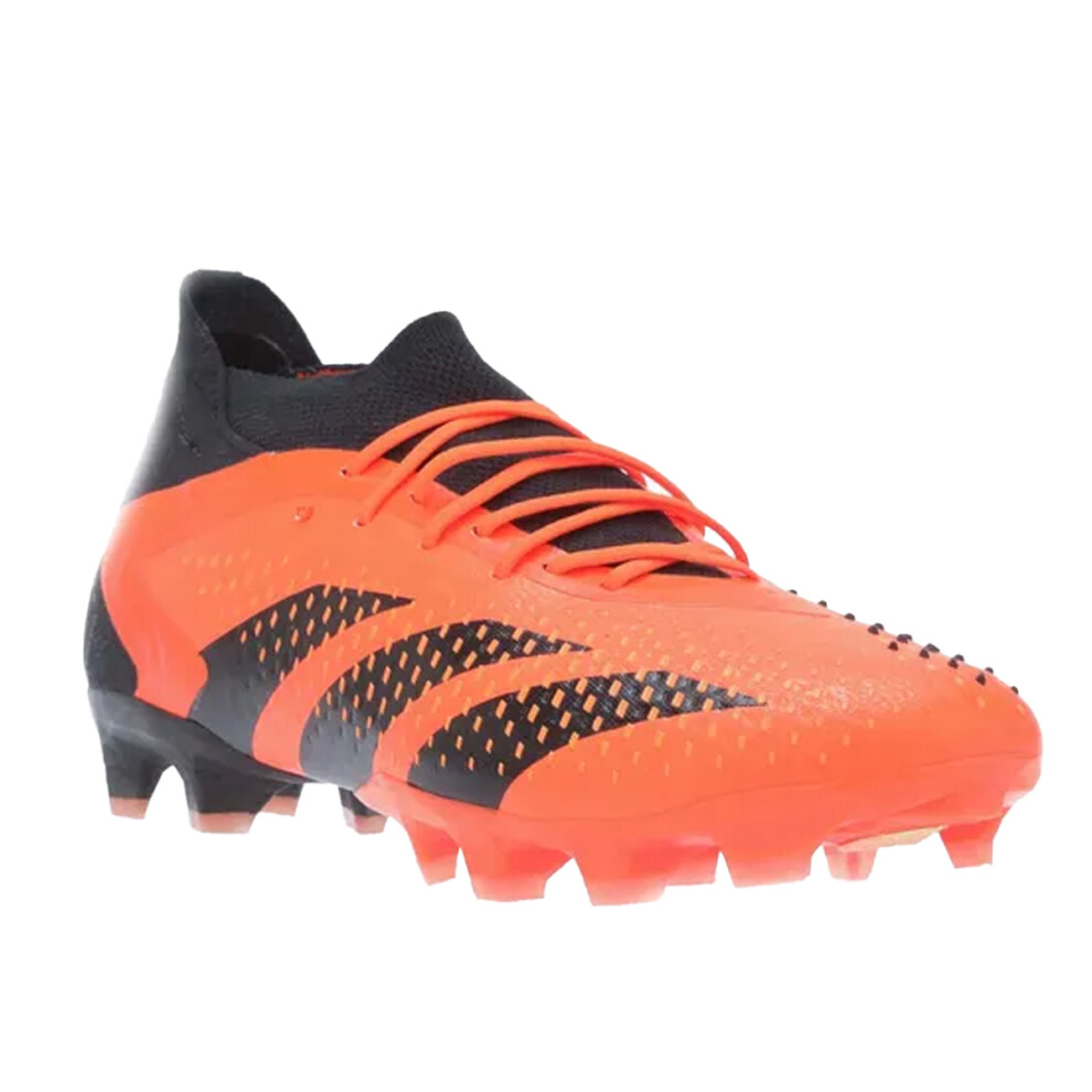 (7 UK, Orange/Black) Adidas Mens Predator Accuracy 1 Football Boots