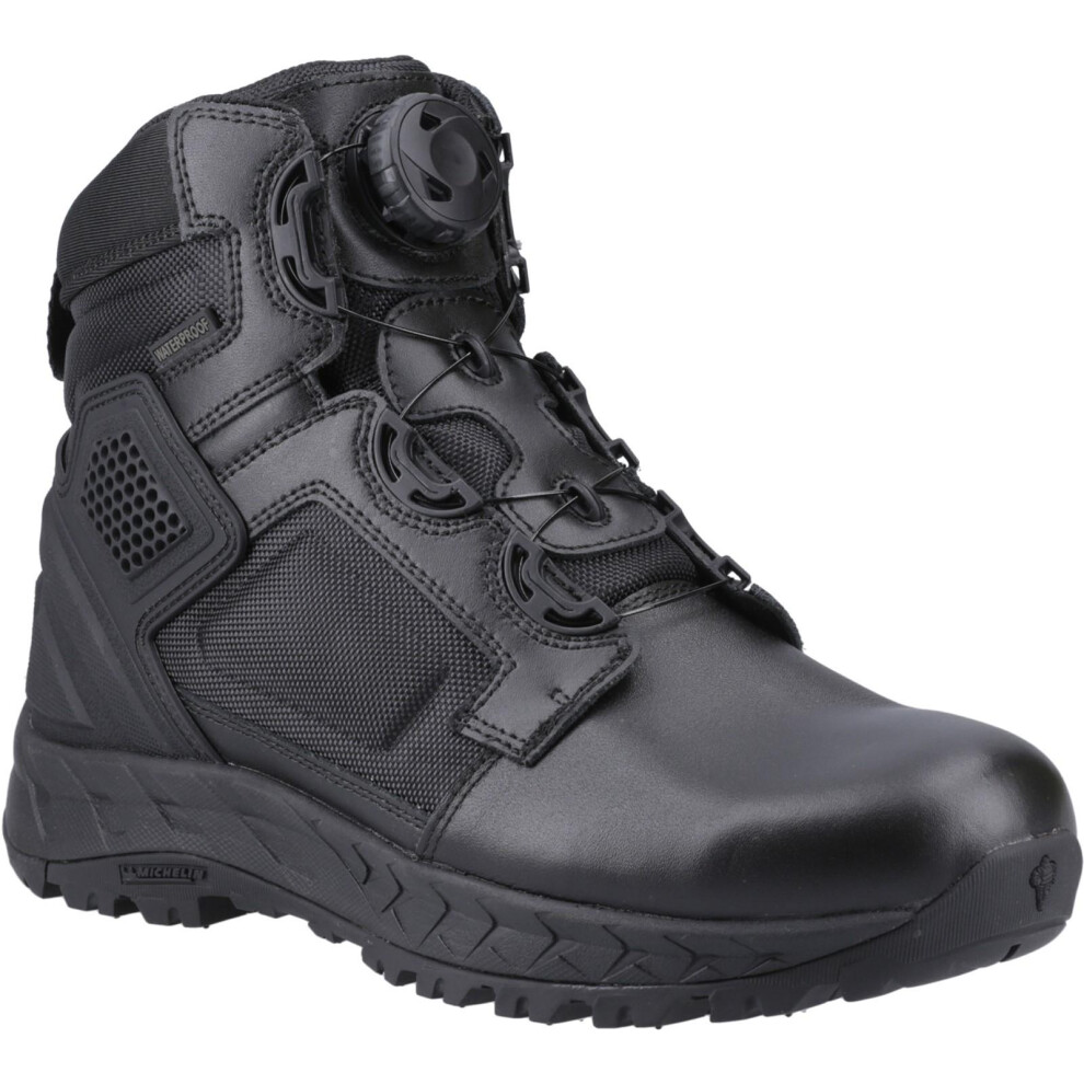 (3 UK, Black) Magnum Mens Spider Exo 6.0 Leather Twist Strap Occupational Safety Boots