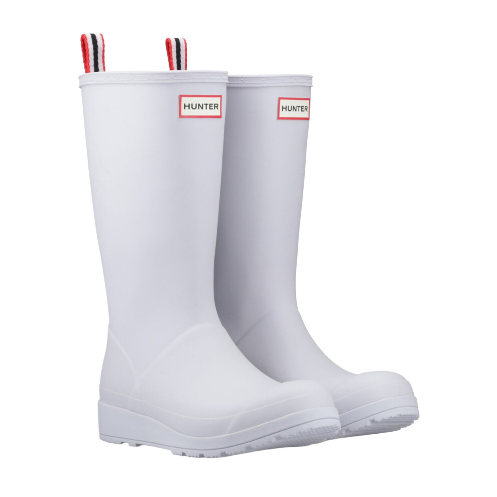 (8 UK, White) Hunter Womens/Ladies Original Play Tall Wellington Boots