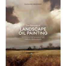 Elements of Landscape Oil Painting The by S Brooker Hardcover Book