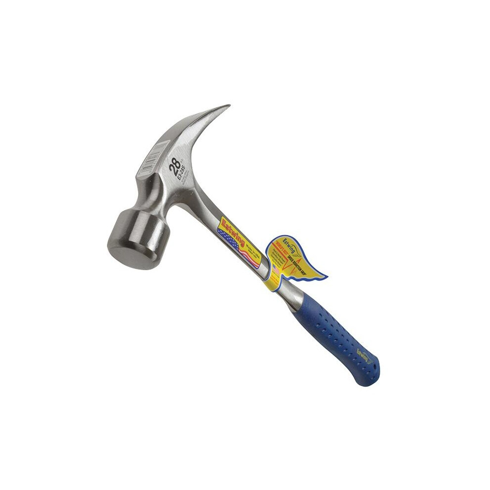 Estwing Straight Claw Framing Hammer, Vinyl Grip