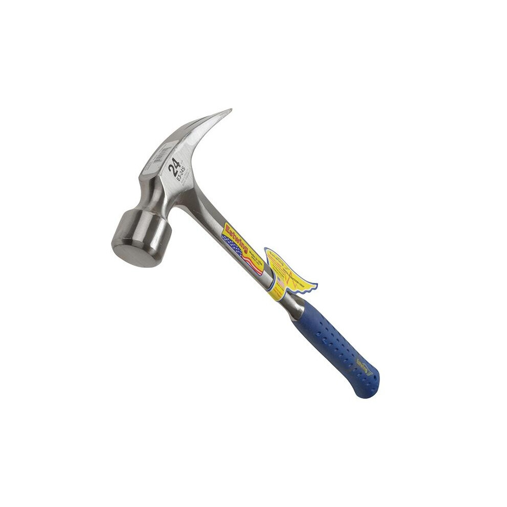 Estwing Straight Claw Framing Hammer, Vinyl Grip-image-OPC-PGZD9YB-NEW