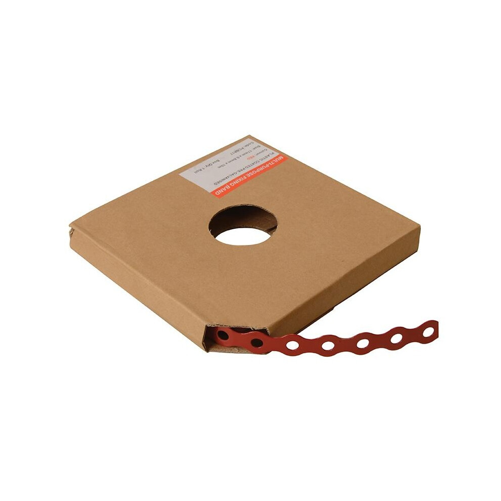 Forgefix Plastic Coated, Pre-galvanised Fixing Band