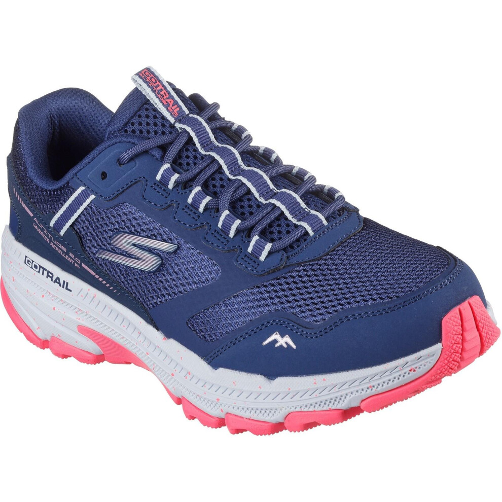 (4 UK, Navy/Orange) Skechers Womens/Ladies Go Run Trail Altitude 2.0 Ravine Leather Trainers