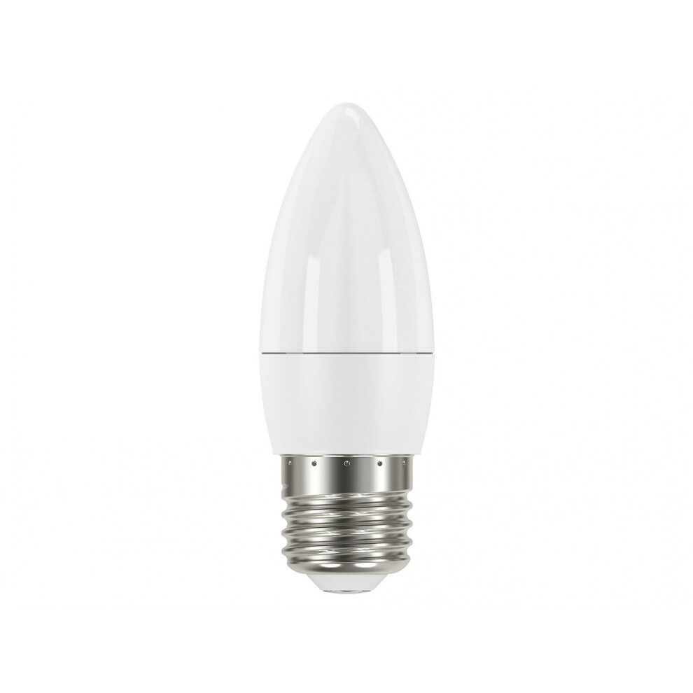 Energizer Led Es (E27) Opal Candle Non-Dimmable Bulb, Daylight 470 Lm 5.2W