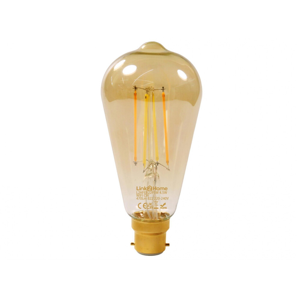 Link2home Wi-fi Led Filament Dimmable Bulbs-image-OPC-PGZDDNH-NEW