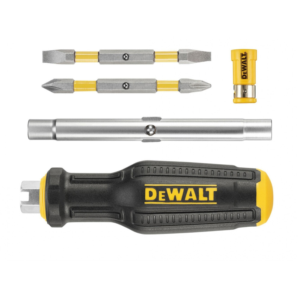 Dewalt Hand Tools Full Fit 6-way Multi-bit Screwdriver-image-OPC-PGZDG8G-NEW